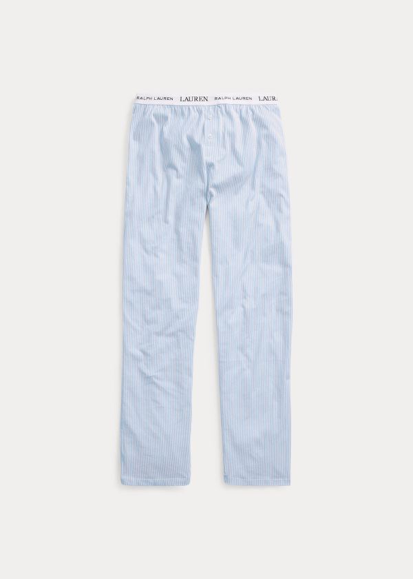 Women's Ralph Lauren Striped Jersey Pyjama Bottoms | 721536TGV